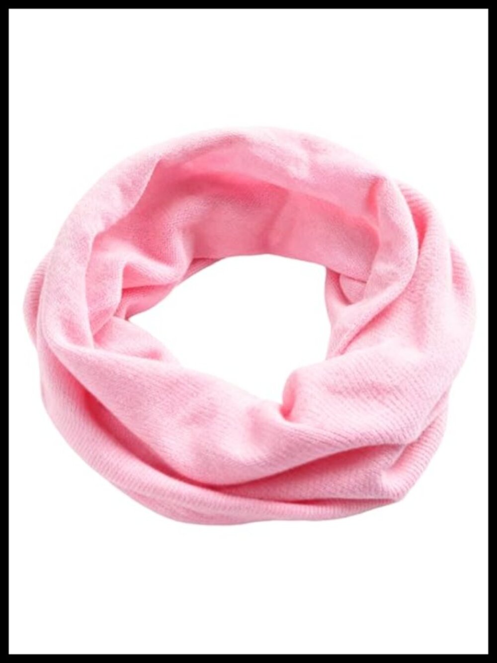 Cashmere Blend Knitted Loop Scarf Neck Warmer Chunky Winter Gaiter